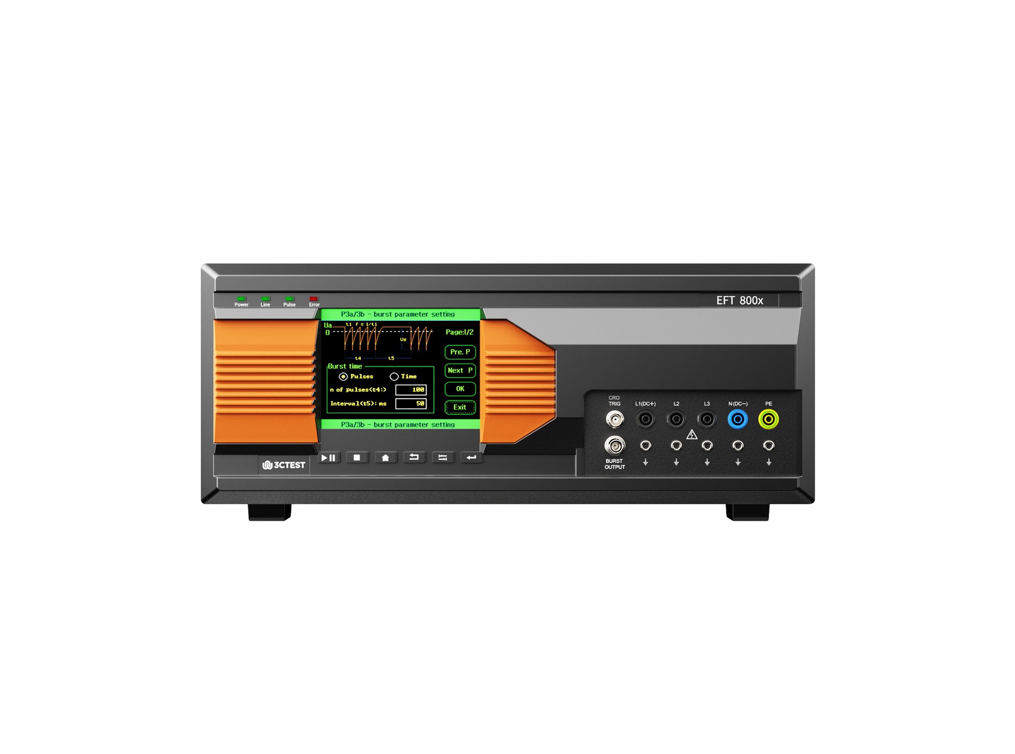 电快速瞬变脉冲群模拟器_EFT 800系列